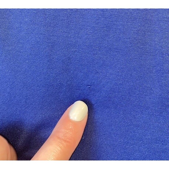 Footjoy FJ Polo Golf Size Large Blue Orange Stripe Short Sleeve Shirt *Read* - Picture 9 of 10